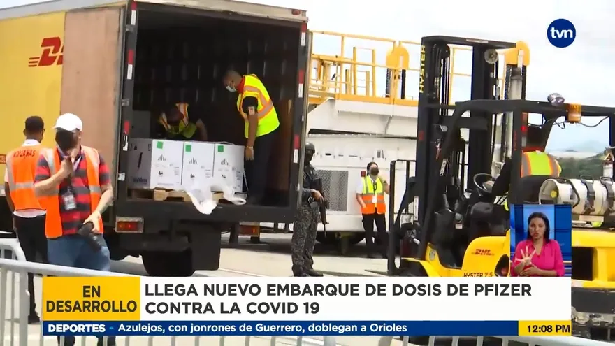 Llega nuevo lote de vacuna de Pfizer