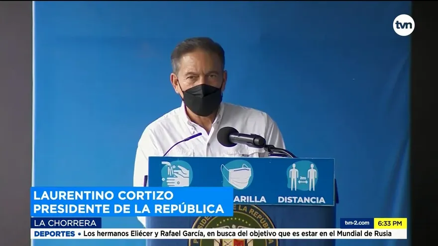 Cortizo confirma leve aumento de casos de Covid-19