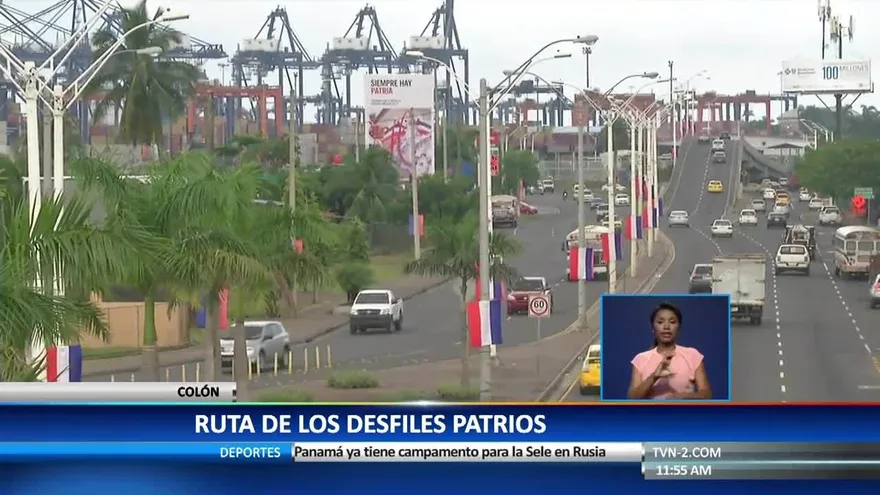 Coloneses se preparan para celebrar Fiestas Patrias