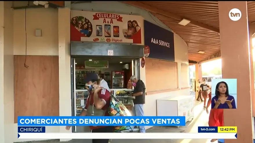 Empresarios en Chiriquí piden revisión de implementación de medida de toque de queda