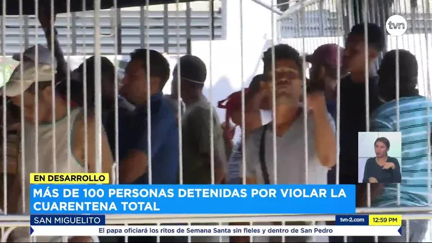 Personas siguen siendo retenidas por no cumplir con requisitos de las autoridades de Salud