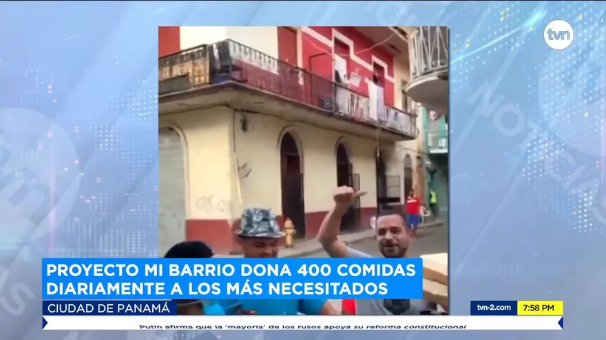 Proyecto Mi Barrio dona 400 comidas diariamente a los más necesitados