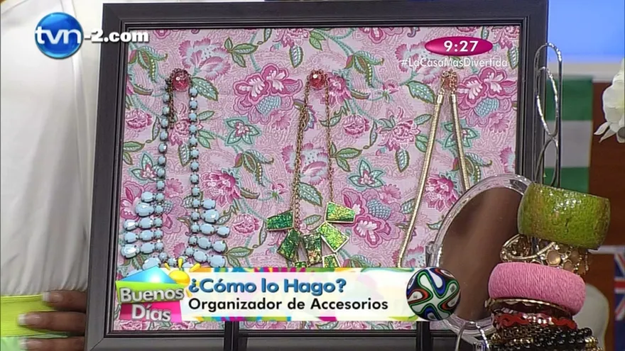 Segmento Cómo lo Hago - Organizador de accesorios