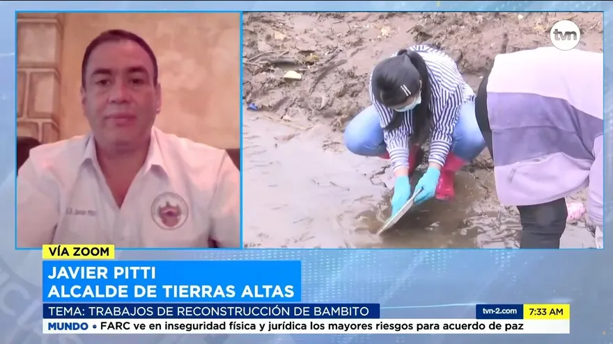 Avanzan trabajos para reconstruir zonas de Bambito