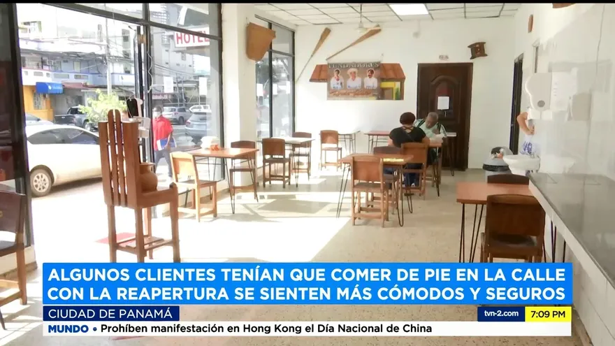 Restaurantes abren sus puertas al público