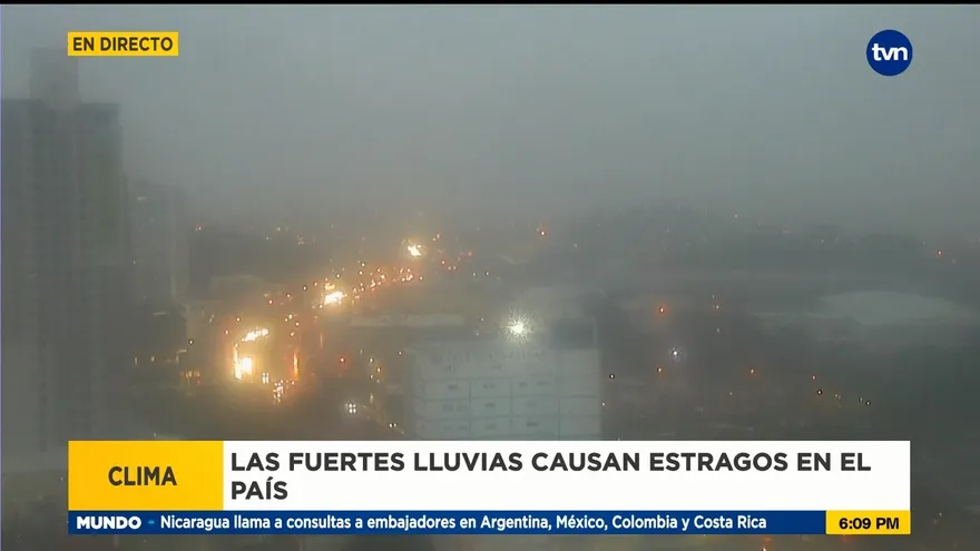 Lluvias continuarán en el país