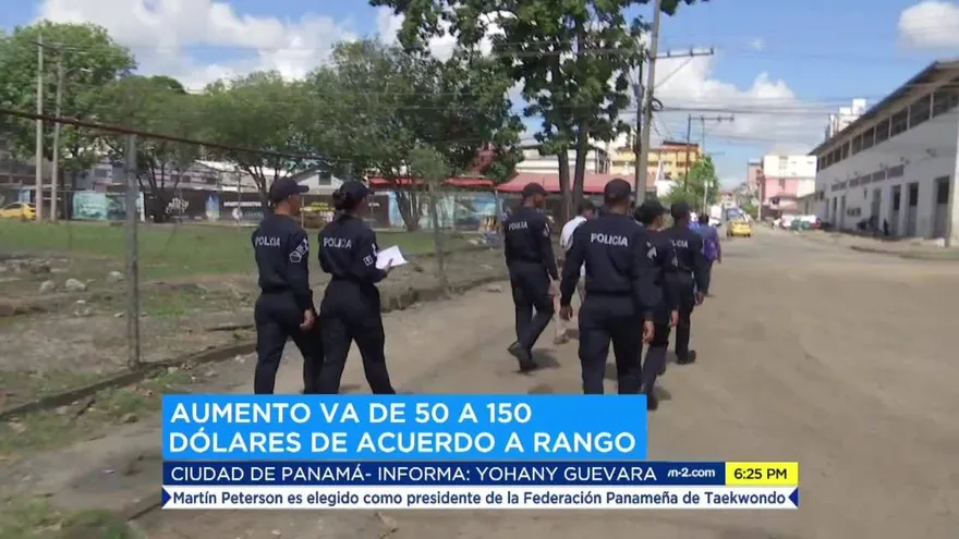 Nuevo aumento a la Policía Nacional