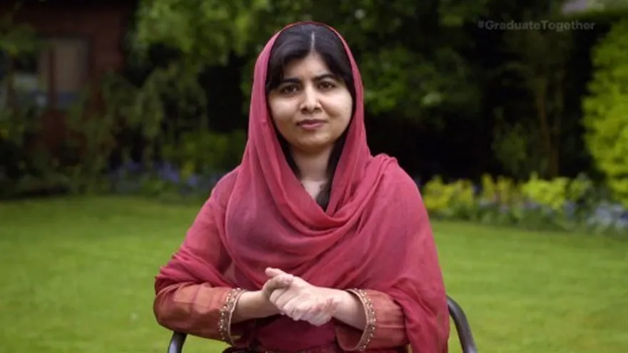 La ganadora del Premio Nobel de la Paz, Malala Yousafzai