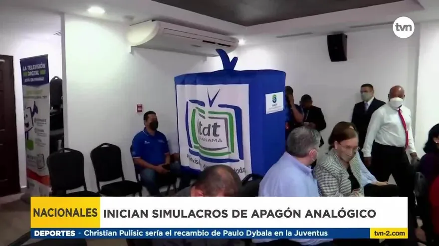 Primer simulacro de apagón de señal analógica