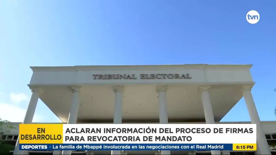 Manejo de información relacionada a las firmas para la revocatoria de Fábrega
