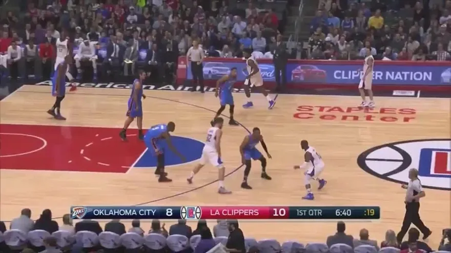 Los Thunder vencieron 100-99 a los Clippers