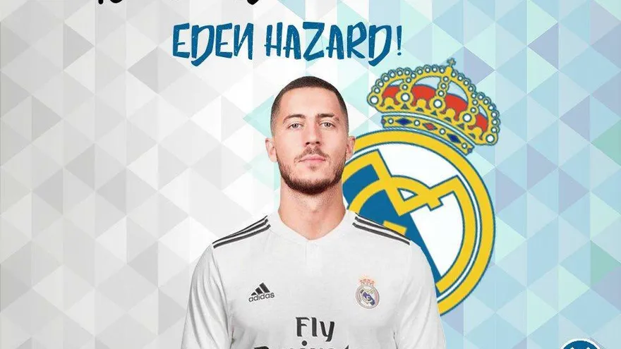 Eden Hazard, nuevo jugador del Real Madrid