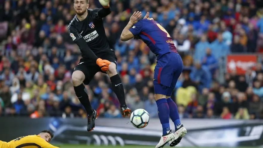 Oblak, portero del Atlético, sufre una lesión en el glúteo
