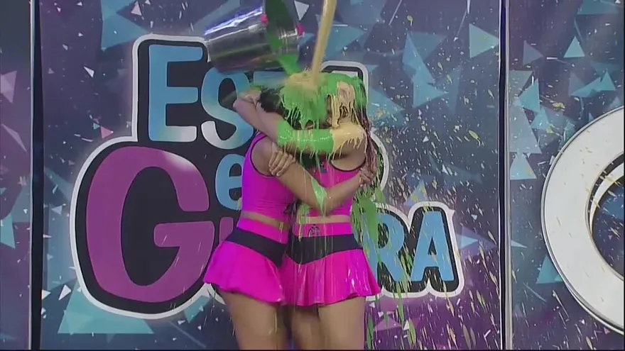 Los baldazos de pintura en El Paredón estuvieron como nunca