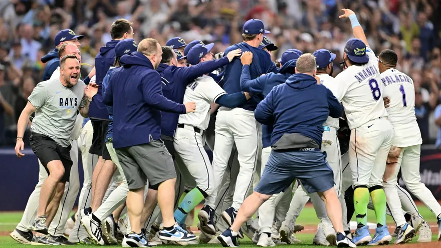 Celebración de los Ray de Tampa Bay