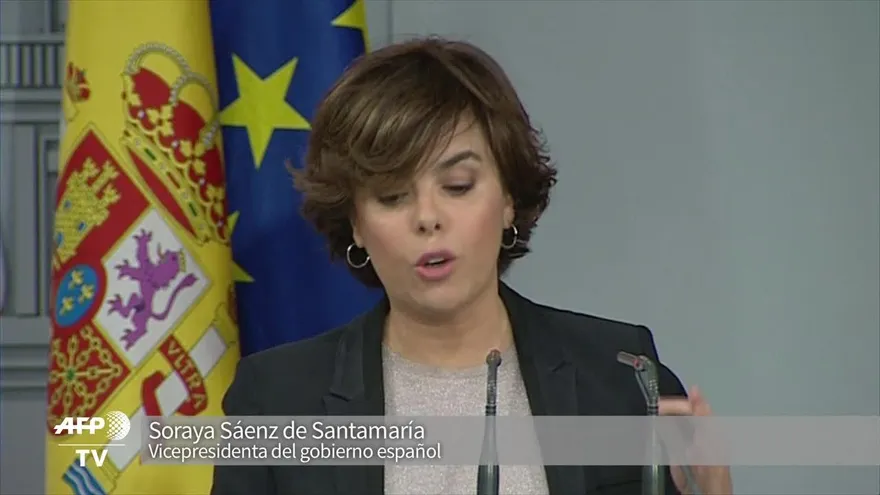 Gobierno español pide claridad a Puigdemont sobre independencia