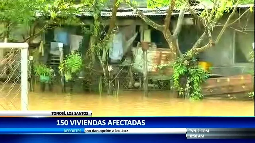 Inundaciones en Tonosí