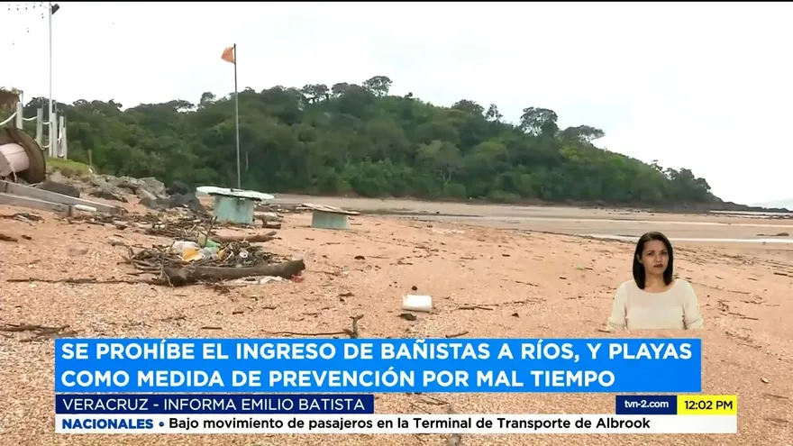 Sinaproc pide precaución por mal tiempo