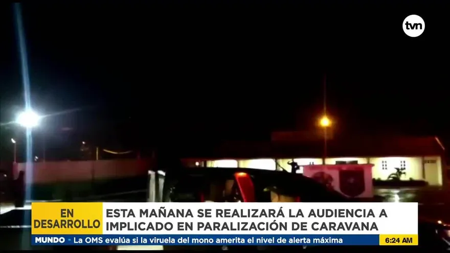 Realizarán audiencia implicado en paralización de caravana humanitaria