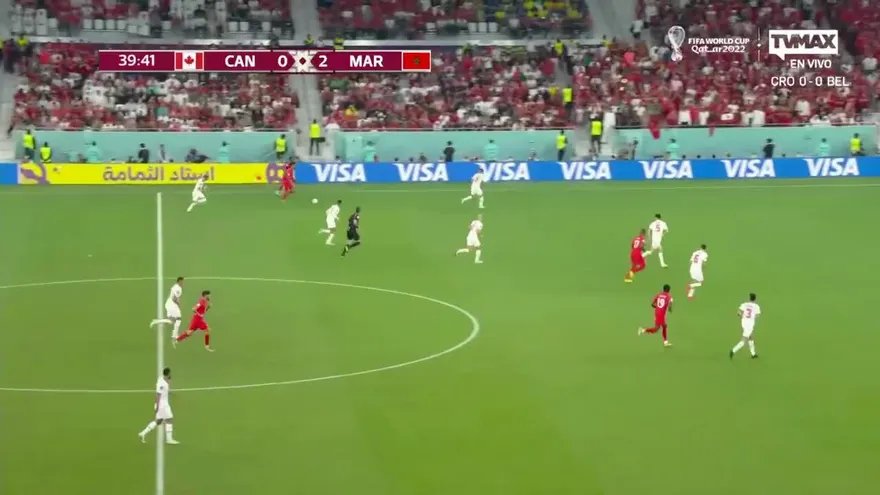 Canadá vs Marruecos. Un autogol de Nayef Aguerd le dio el descuento a Canadá