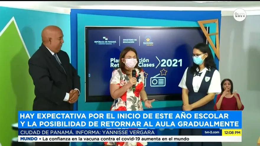 Ministra de Educación brinda detalles sobre posible inicio de clases semipresencial