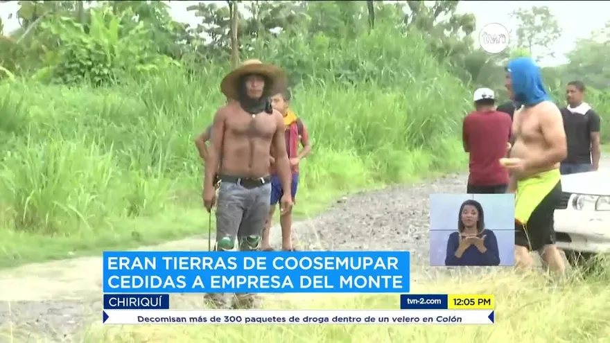 Se registran enfrentamientos por tierras en el distrito de Barú