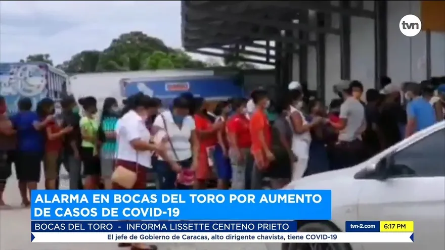 Preocupa aumento de casos de la COVID-19 en Bocas del Toro