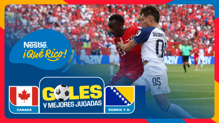 Mundial 2026 | Canadá vs Bosnia Todos los Goles