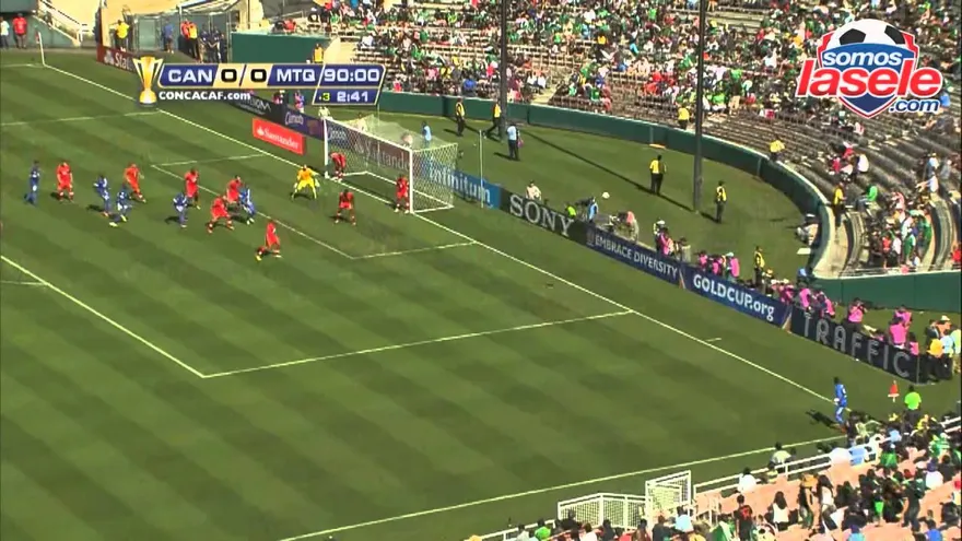 Resumen del Martinica 1 Canadá 0 en Copa Oro 2013