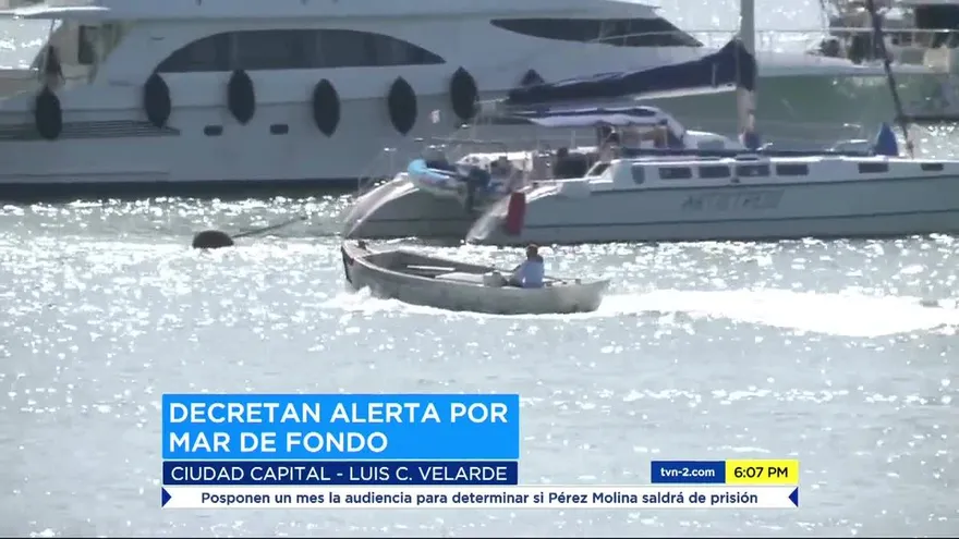 AMP pide precaución por aviso de mar de fondo en el Caribe