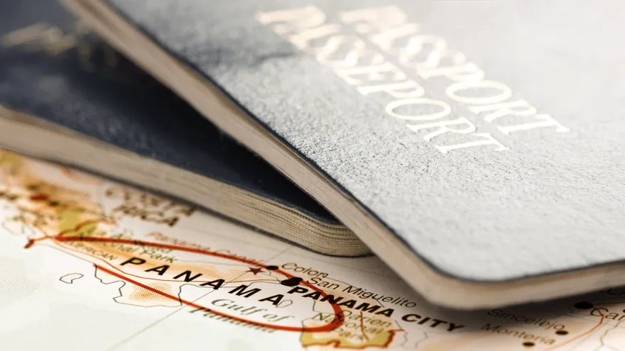 Imagen con fines ilustrativos de un pasaporte de Panamá.