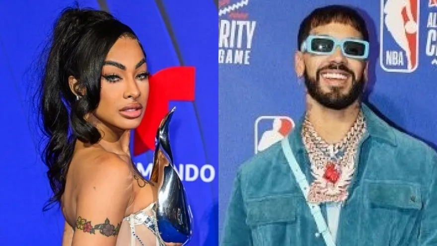Foto archivo de Yailin La Más Viral y Anuel AA