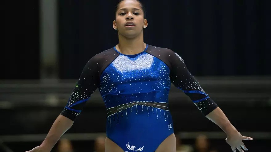 Karla Navas ganó el oro en salto femenino