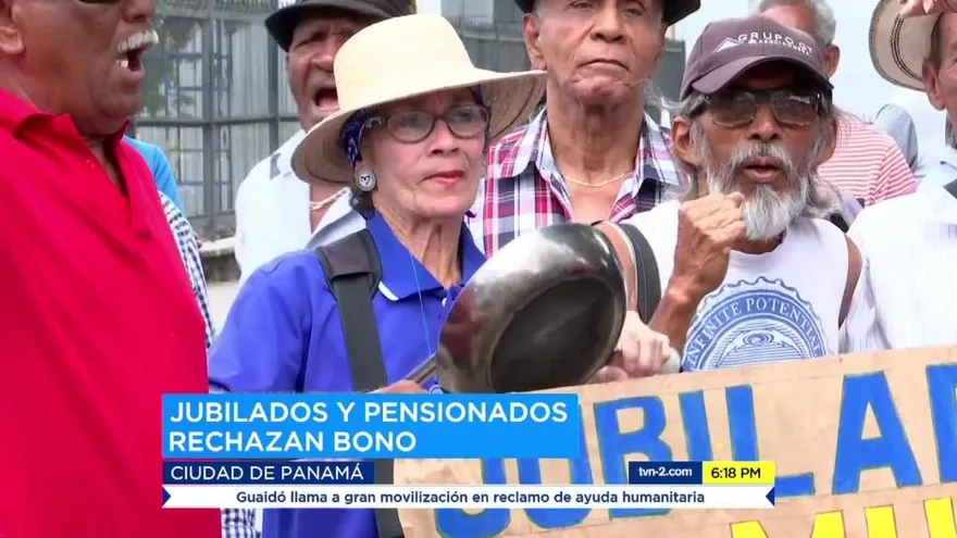 Jubilados y pensionados rechazan bono