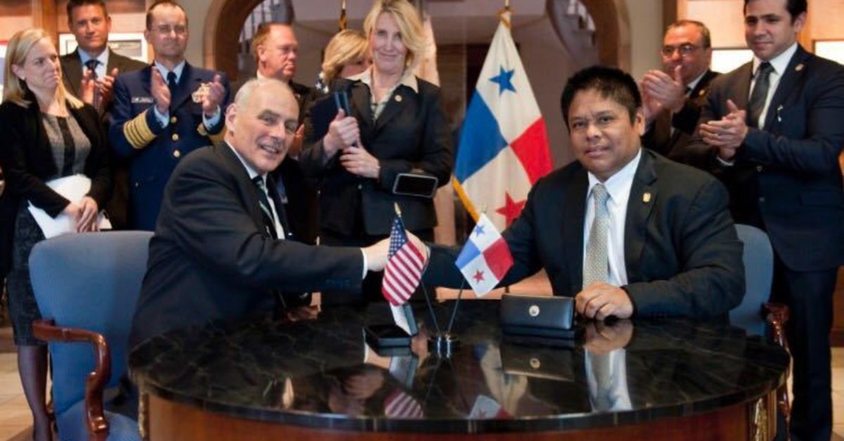 Panamá y EEUU firman convenio en materia de seguridad y migración ...