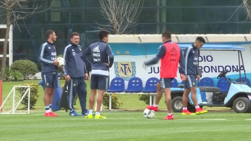 Argentina entrenó con su nuevo técnico de cara a las eliminatorias de Rusia 2018