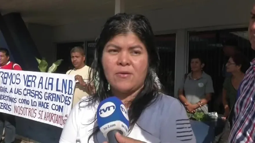 Billeteros realizan protesta pacífica en Chiriquí