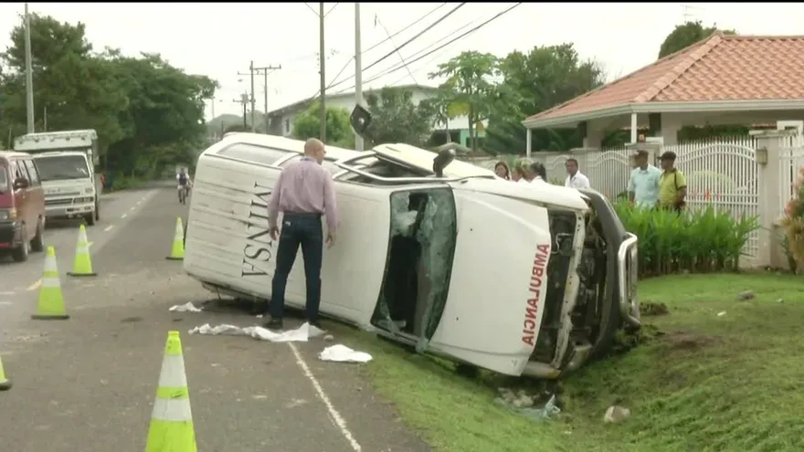 Se registra accidente de tránsito en  Coclé