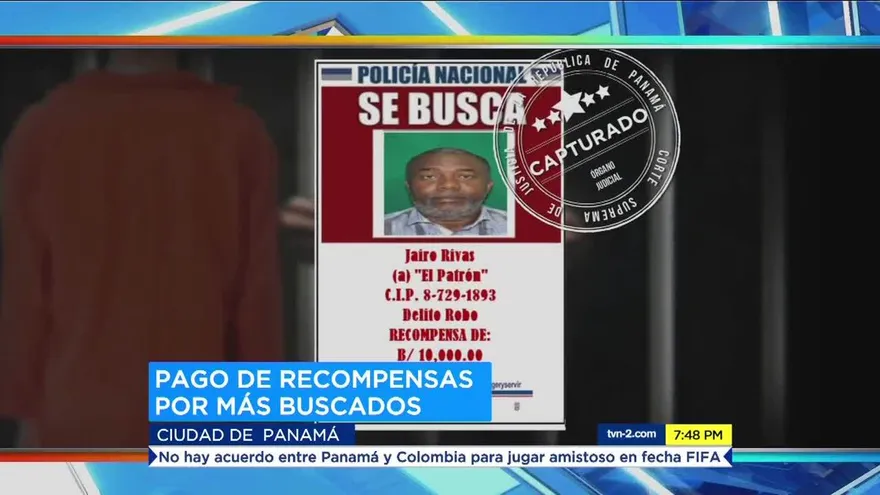 Pagan recompensas por más buscados