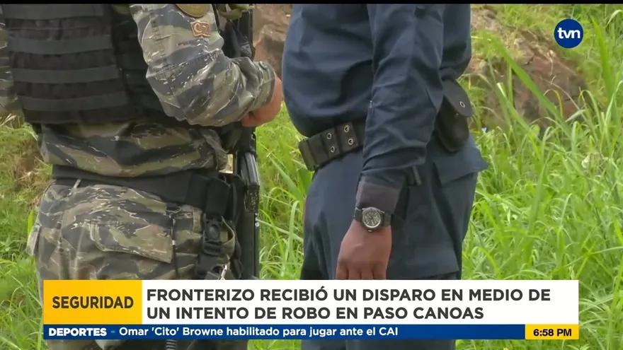 Unidades policiales fueron baleados en medio de dos intentos de robo