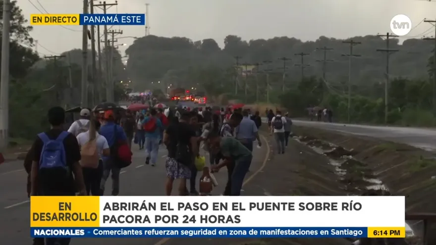 Reabren vía sobre puente de Pacora por las próximas 24 horas