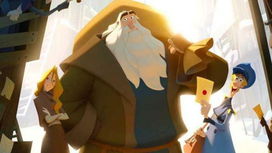 'Klaus', dibujo a mano y artesano en la primera cinta de animación de Netflix