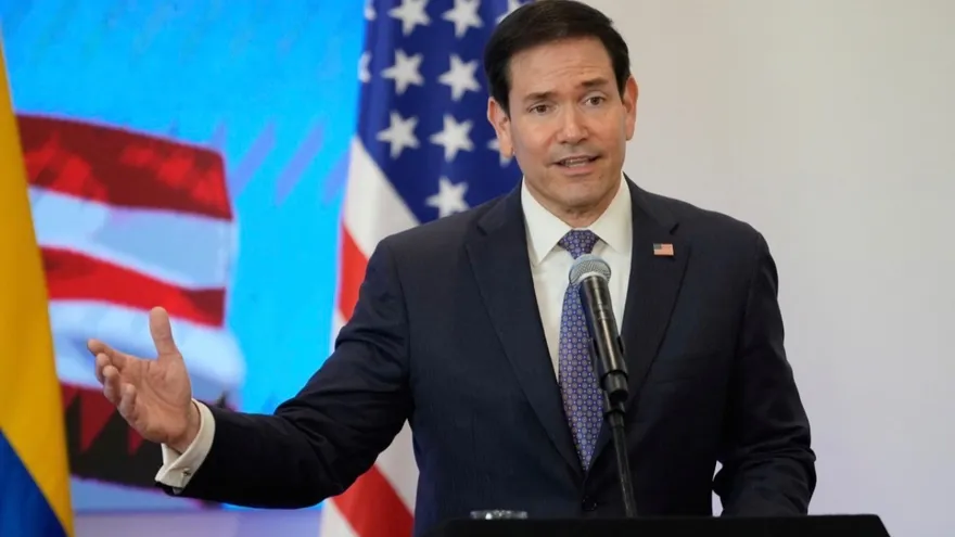 El secretario de Estado Marco Rubio