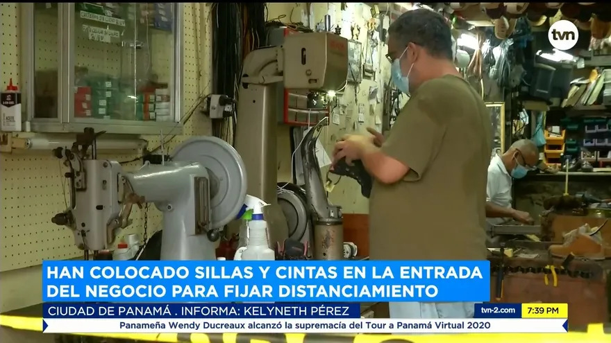 Zapaterías comienzan a funcionar bajo medidas de bioseguridad