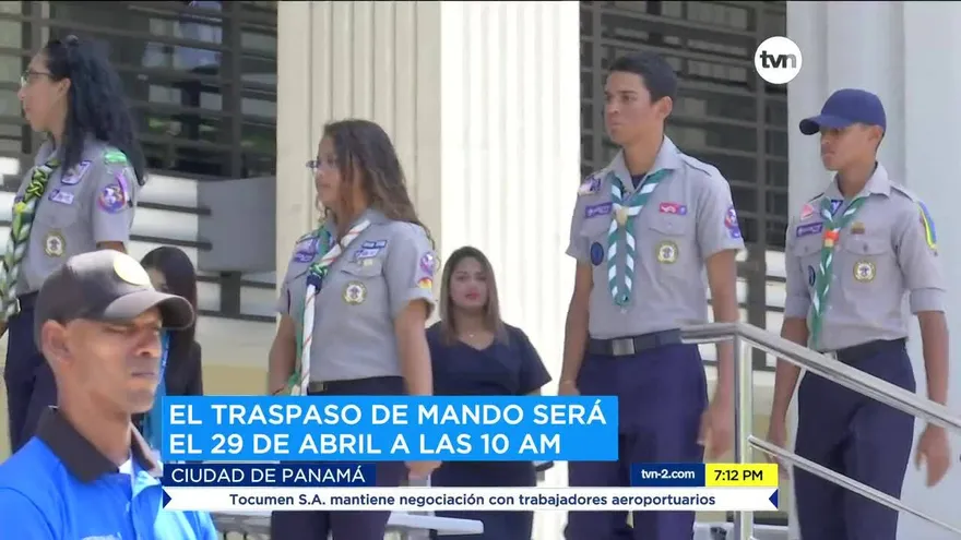 Traspaso de mando de la fuerza pública será el próximo lunes