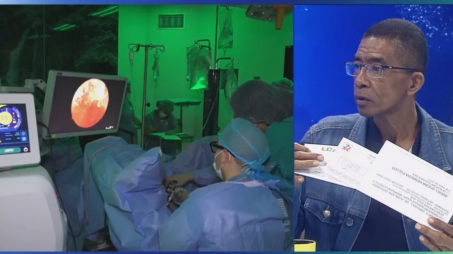 Abdiel Herrera, de los pacientes trasplantados