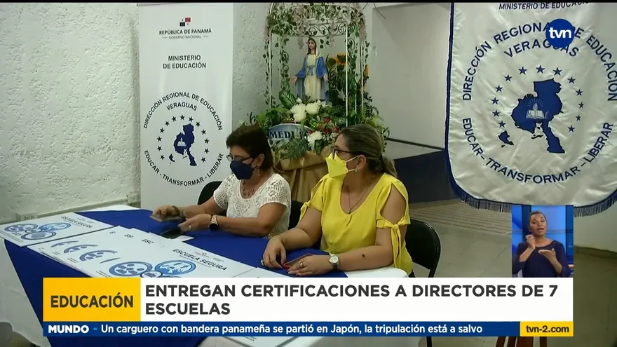 Más escuelas en Veraguas se sumarán a la modalidad semipresencial