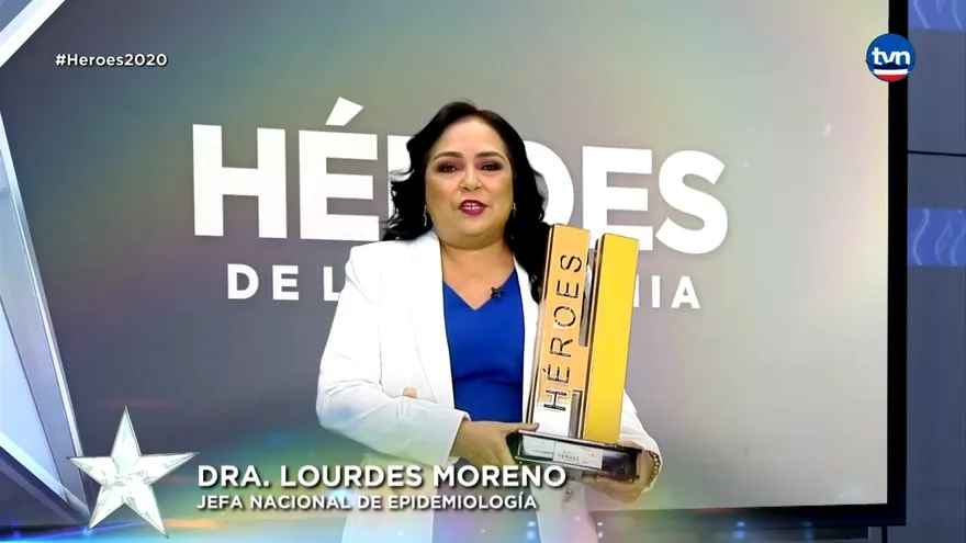 Dra. Lourdes Moreno, Héroes de la pandemia Panamá 2020
