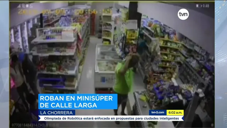 Roban en un minisúper en La Chorrera