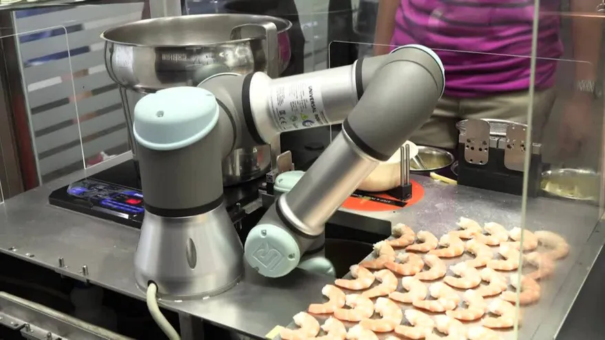 Sophie, una robot que cocina fideos